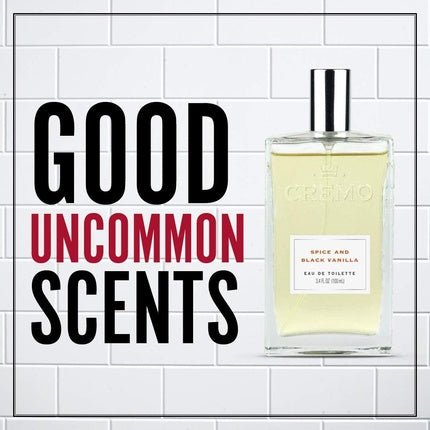 Cremo Spice & Black Vanilla - Spicy Perfume Eau de Toilette (EDT) Homme 100ml - Maison des fragrances