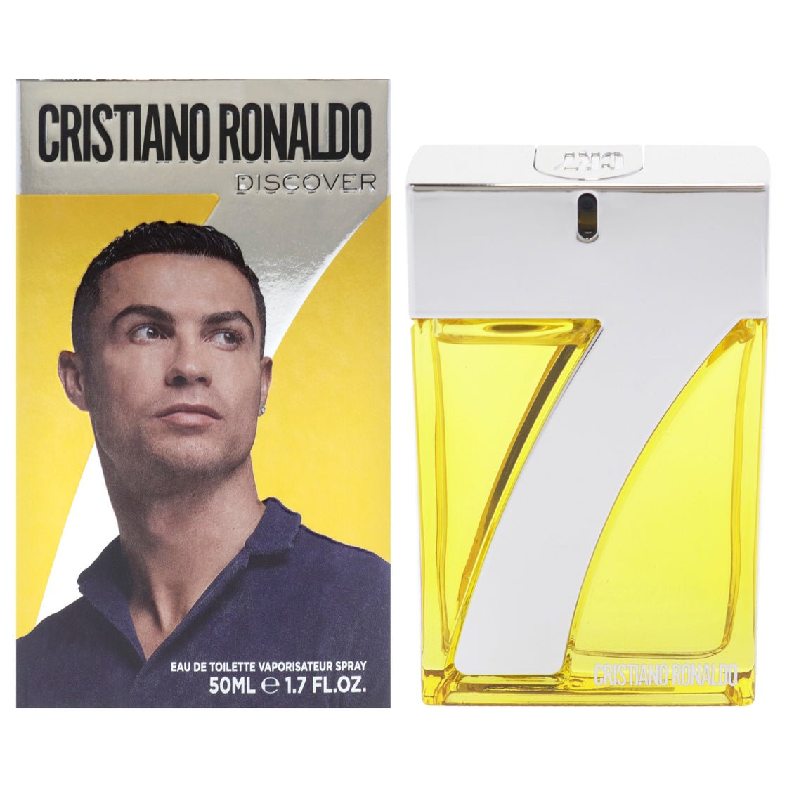 Cristiano Ronaldo Discover Eau de Toilette (EDT) Mixte 50ml - Maison des fragrances
