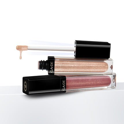 Crystal Lights Lip Gloss 815 Enriched with Light - Reflecting Crystal Pearls Smooth Silky Rich Color Moisturizes and Adds Shine 0.2 oz - Maison des fragrances