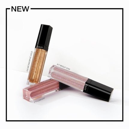Crystal Lights Lip Gloss 815 Enriched with Light - Reflecting Crystal Pearls Smooth Silky Rich Color Moisturizes and Adds Shine 0.2 oz - Maison des fragrances