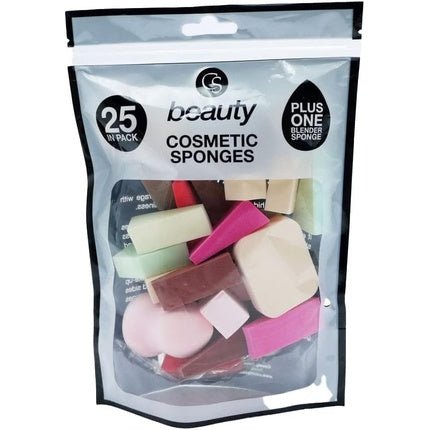 CS Beauty Cosmetic Sponges 25 Pack - Maison des fragrances