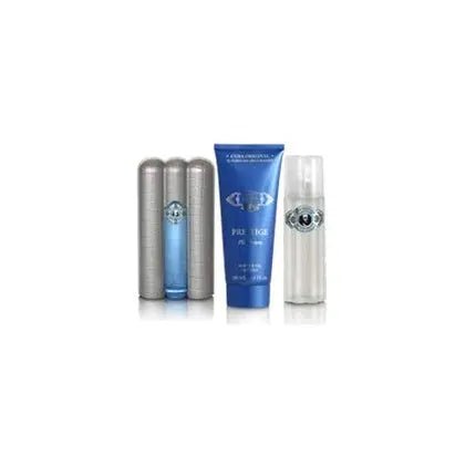 Cuba Original Prestige Platinum Set With Shower Gel And After Shave Lotion Coffret (Coffret) Mixte 90ml - Maison des fragrances