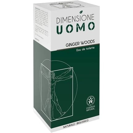 Dimensione Uomo 's Size Ginger Woods Eau de Toilette (EDT) Homme 100ml