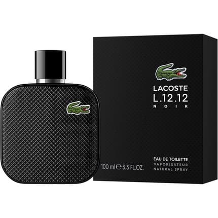 Lacoste L.12.12 Black Eau de Toilette 100ml Unisex