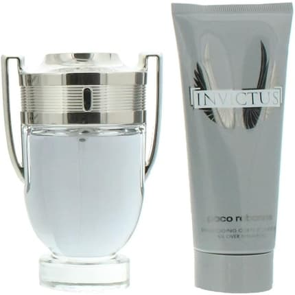 Paco Rabanne Invictus Showergel Giftset 2 Count Eau de Toilette 100ml Unisex