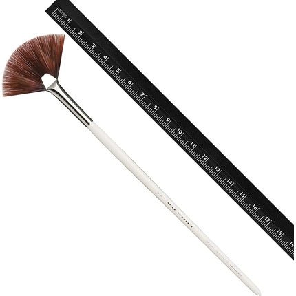 da Vinci Mask Fan Brush for Face Mask Enzymatic Peeling Fruit Acid Peeling Synthetic Fibre Handmade in Germany - Maison des fragrances