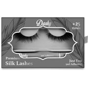 Dashy Premium Silk Lashes With 5 Ml Adhesive - Just You - Maison des fragrances