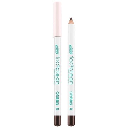Debby Eye Pencil 100 Clean 02 Brown - Maison des fragrances
