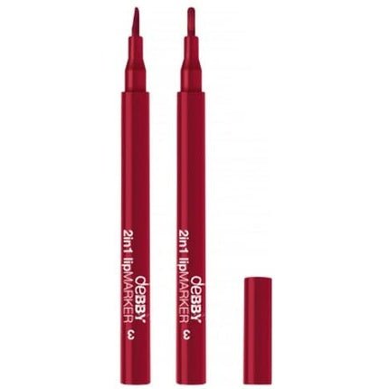 Debby Lip Marker 03 2in1 Burgundy Pencil Lips Make - Up And Cosmetic - Maison des fragrances