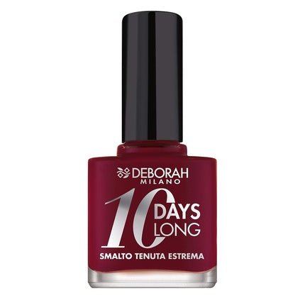 Deborah 10 Days Long No. 884 Cherry Nail Polish for Long - Lasting and Radiant Nails - Maison des fragrances