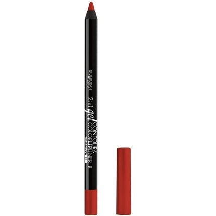 Deborah 2 - in - 1 Gel Contour & Color Lipliner Waterproof No.06 - Maison des fragrances