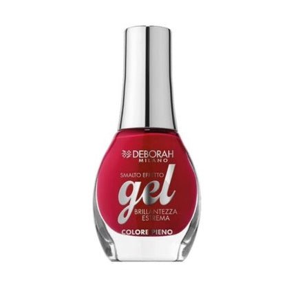 DEBORAH Gel Effect New Brilliant Nail Polish 180 Vivid Red - Maison des fragrances