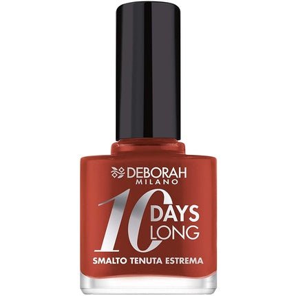 Deborah Milano 10 Days Long Nail Enamel 901 Kingdom Red - Maison des fragrances