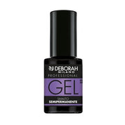 Deborah Milano Gel Nail Polish Semi - Permanent No. 23 Evergreen Plumping Effect Long - Lasting for Intense and Shiny Nails 4.5ml Pervinca - Maison des fragrances