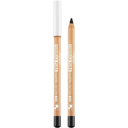 Deborah Milano Organic Formula Pura Eye Pencil Black No.1 High Tolerance for Sensitive Eyes 1 count - Maison des fragrances