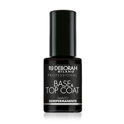 Deborah Milano Professional Gel Nail Polish Base & Top Coat Transparent Plumping Effect Long - Lasting Intensive and Shiny Nails 4.5ml - Maison des fragrances