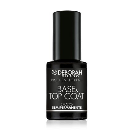 Deborah Milano Professional Gel Nail Polish Base & Top Coat Transparent Plumping Effect Long - Lasting Intensive and Shiny Nails 4.5ml - Maison des fragrances