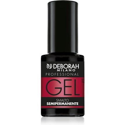 Deborah Milano Professional Semi - Permanent Gel Nail Polish Number 13 Orange Plumping Long Lasting for Intense and Shiny Nails 4.5ml - Maison des fragrances