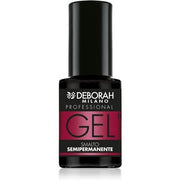 Deborah Milano Professional Semi Permanent Nail Polish 14 Strawberry Red Plumping Long Lasting for Intense and Shiny Nails 4.5ml - Maison des fragrances