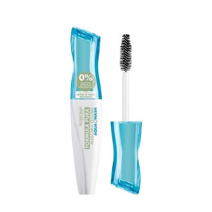 Deborah Milano Pure Volume Aqua Wash Mascara Paraben - Free Volumizing Black 12ml - Maison des fragrances