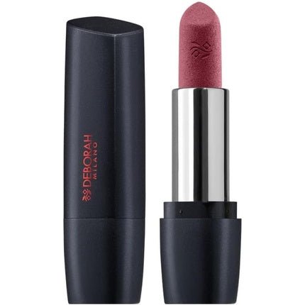 Deborah Milano Red Mat Matte Effect Lipstick with Collagen and Hyaluronic Acid 17 First Kiss 4.5g - Maison des fragrances