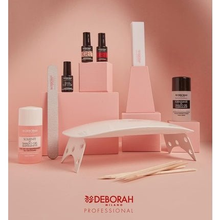 Deborah Milano Semi - Permanent Gel Nail Polish Number 20 Dark Nude Plumping Effect Long Lasting Intense Shiny Nails 4.5ml - Maison des fragrances