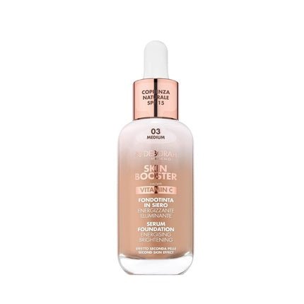 Deborah Milano Skin Booster Foundation Serum SPF 15 Medium 30ml - Maison des fragrances