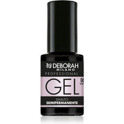 DEBORAH Professional Semi Permanent Plumping Gel Nail Polish Long Lasting for Intense and Shiny Nails Pearl Pink 4.50ml - Maison des fragrances