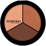 Deborah Trio Palette Eye Shadow Number 01 Fair - Maison des fragrances