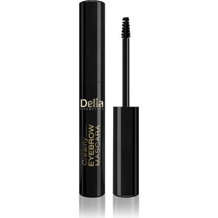 Delia Cosmetics Beige Creamy Eyebrow Mascara with Natural Oils and D - Panthenol Eyebrow Expert Long Lasting Effect Intense Color Vivid Graphite Eyebrows - Maison des fragrances