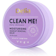 Delia Cosmetics Clean Me Face and Eye Makeup Removal Balm All Skin Types Almond Oil Cocoa Butter Mango Butter 40g - Maison des fragrances