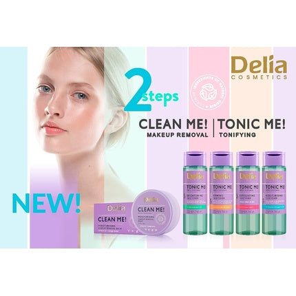 Delia Cosmetics Clean Me Face and Eye Makeup Removal Balm All Skin Types Almond Oil Cocoa Butter Mango Butter 40g - Maison des fragrances