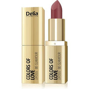 Delia Cosmetics Colors of Love Creamy Lipstick Stick Romantic Rose Gloss Lips 4g - Maison des fragrances