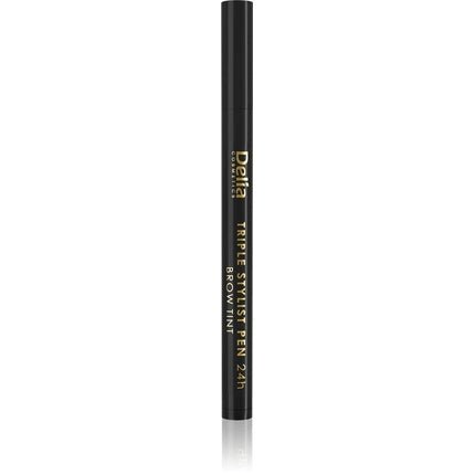 Delia Cosmetics Triple Stylist Pen Black Eyebrow Pencil - Maison des fragrances