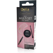 Delia Delia_Set Brow Multi Set - Eyebrow Pomade 4g + Tweezers + Eyebrow Brush + 2 Applicators - Maison des fragrances