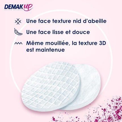 Demak'Up Duo+ Cotton Pads for Removing Make - Up - Maison des fragrances
