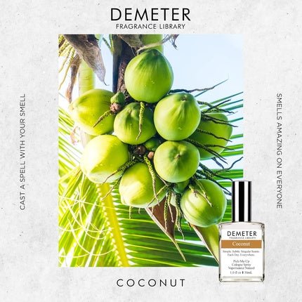 Demeter Coconut Cologne and Eau de Cologne (EDC) Femme 30ml - Maison des fragrances