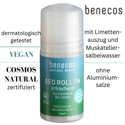 Déo à Bille Rafraîchissant Natural Basics - Maison des fragrances