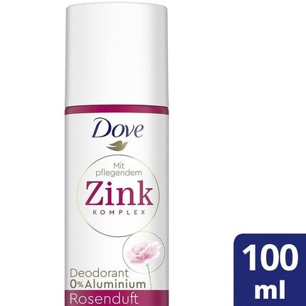 Deodorant Spray mit Zink Rosenduft - 100 ml - Maison des fragrances