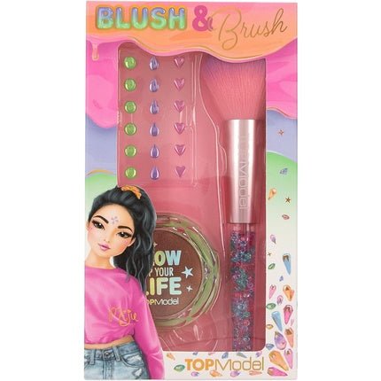 Depesche TOPModel Beauty and Me 12750 Blush and Brush Cosmetic Set - Maison des fragrances