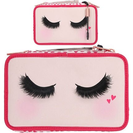 Depesche Topmodel Triple Pencil Case 11481 Beauty Girl Filled With Eyelashes - Maison des fragrances