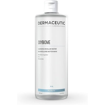 Dermaceutic Oxybiome Cleansing Micellar Water with Microbiota Regulator, Zinc Gluconate and Niacinamide 400ml - Maison des fragrances