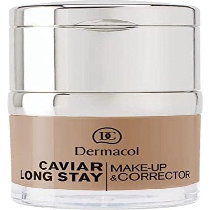 Dermacol 2 - In - 1 Long - Stay Foundation & Concealer with Caviar Extract - Maison des fragrances
