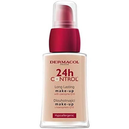 Dermacol 24H Control Liquid Foundation with Coenzyme Q10 for Dry and Oily Skin 30ml Beige - Maison des fragrances