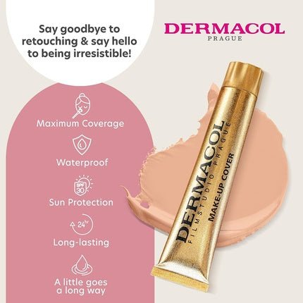 Dermacol DC Full Coverage Foundation 30g - Maison des fragrances