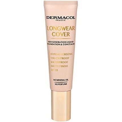 Dermacol DC Longwear Cover Makeup No. 02 Fair 30ml 9g - Maison des fragrances
