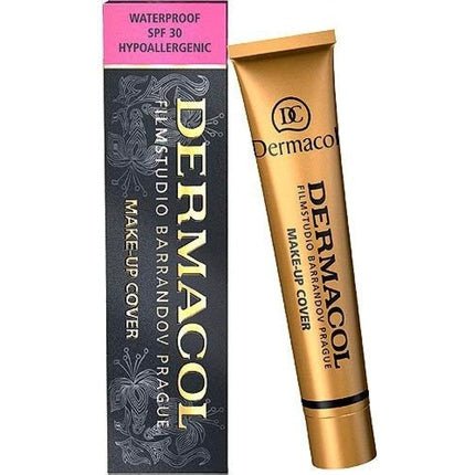 Dermacol Full Coverage Liquid Matte Foundation with SPF 30 30g Shade 213 - Maison des fragrances