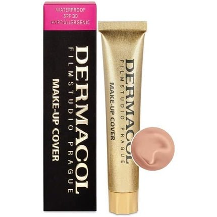 Dermacol Full Coverage Liquid Matte Foundation with SPF 30 30g Shade 213 - Maison des fragrances