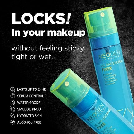 DERMALOGY by NEOGENLAB All Day Makeup Setting Spray Hydrating Weightless Sebum Control Fixer 80ml - Maison des fragrances