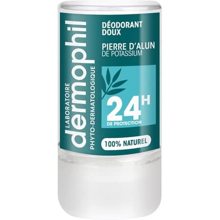 Dermophil Indien Gentle Deodorant Alum Stone 24h Déodorant (Déo) Mixte 115g - Maison des fragrances